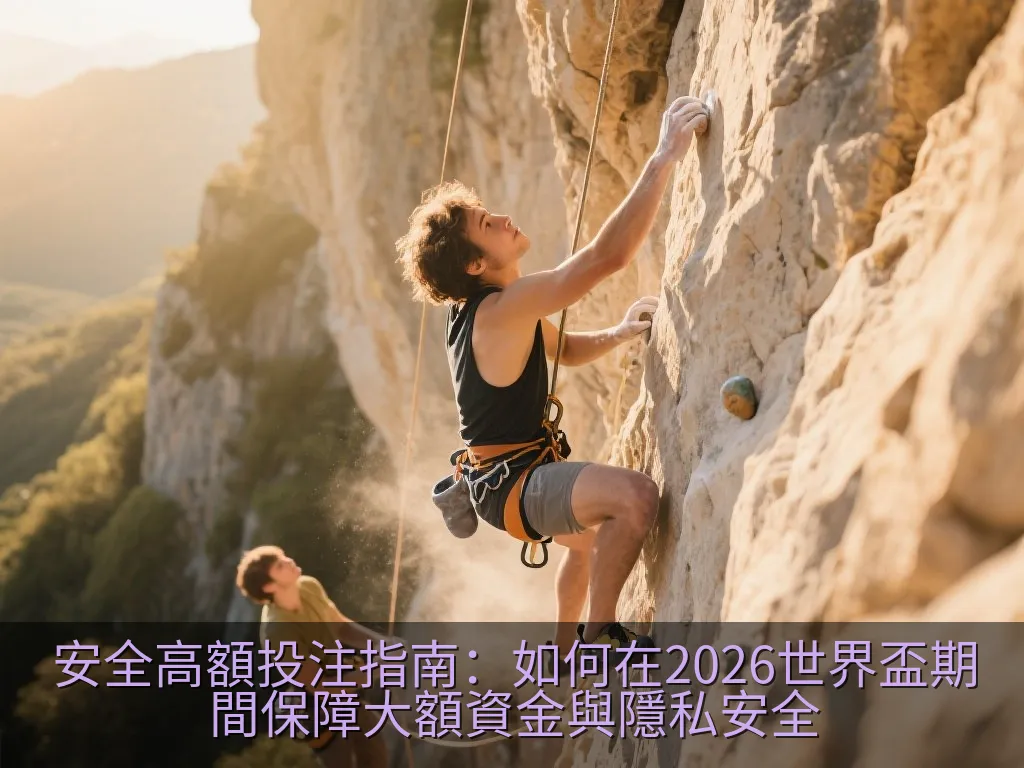 安全高額投注指南：如何在2026世界盃期間保障大額資金與隱私安全