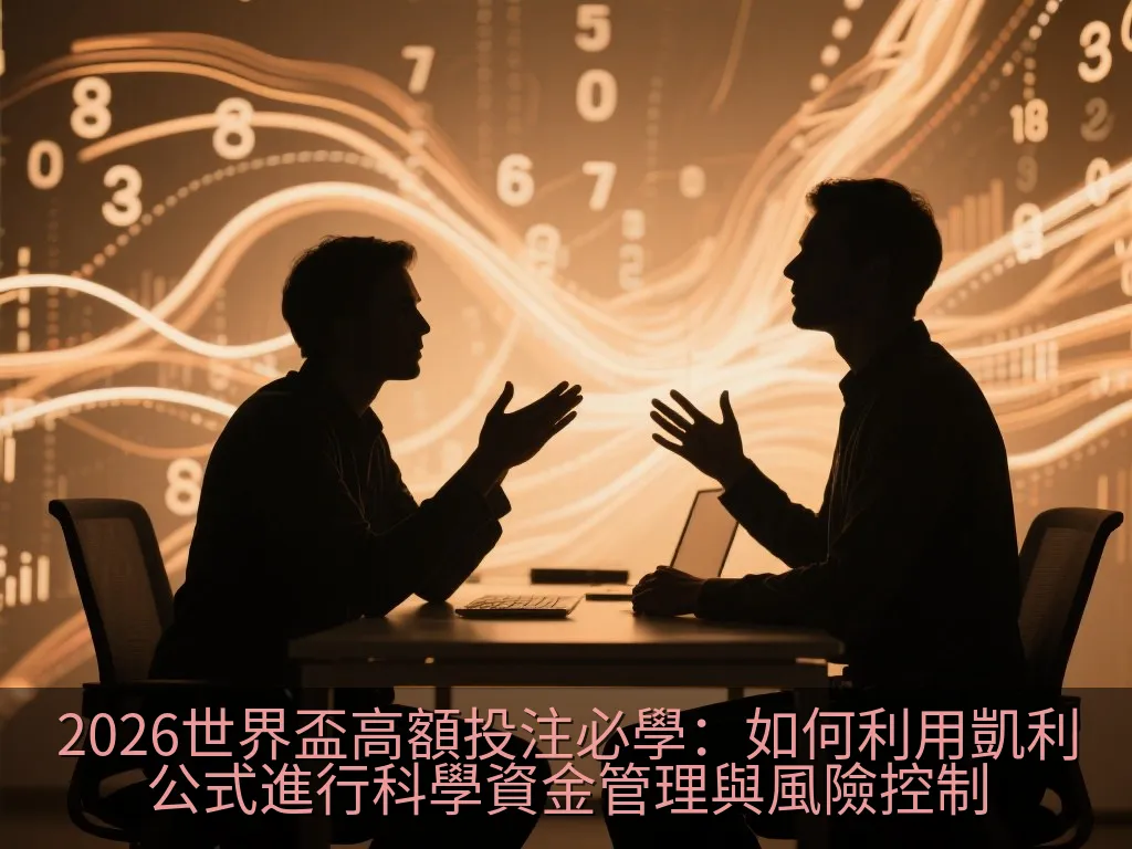 2026世界盃高額投注必學：如何利用凱利公式進行科學資金管理與風險控制